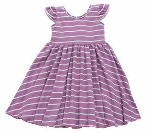 MyTwirl Dress 3/4 Emily Lavender twirly dress