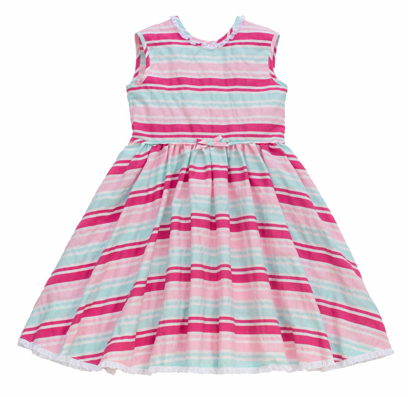 MyTwirl Dress 3/4 / Pink/Mint Chloe Pink/Mint twirly dress