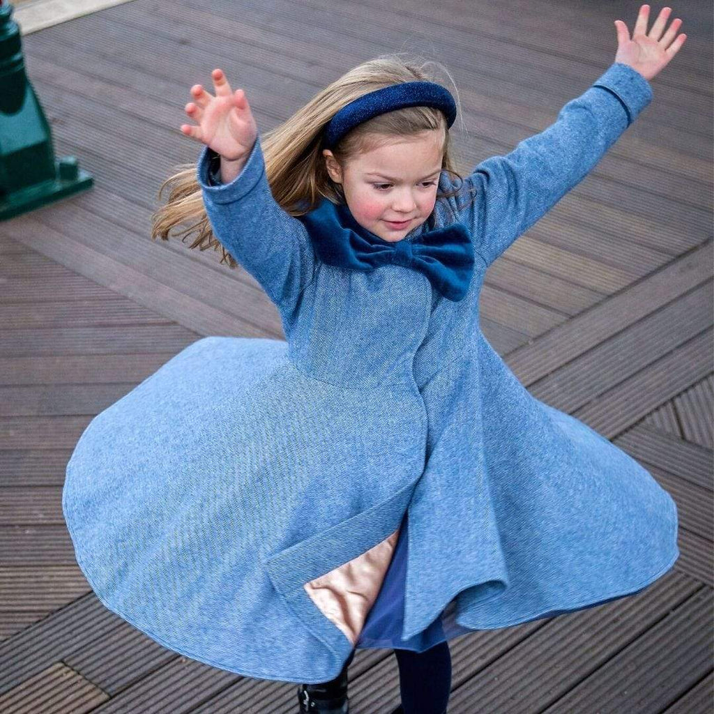 MyTwirl Dress Charlotte Blue twirly dress