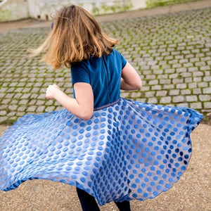 MyTwirl Dress Lorelie Blue twirly dress