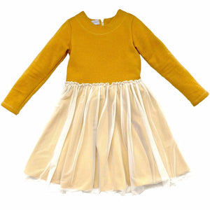 MyTwirl Dress Savana Gold twirly dress
